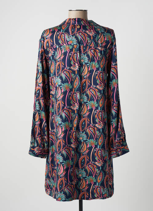 Robe courte bleu LOLA ESPELETA pour femme