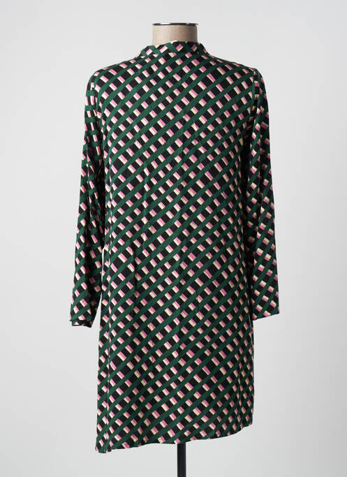 Robe courte vert COMPAÑIA FANTASTICA pour femme