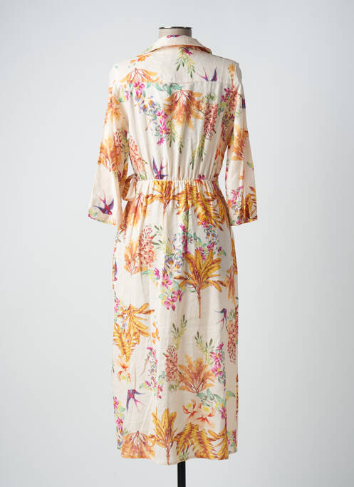 Robe longue beige DIANE LAURY pour femme