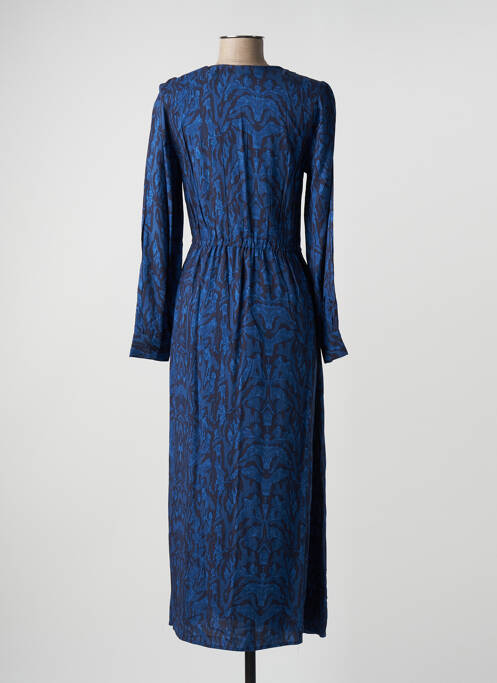 Robe longue bleu AN' GE pour femme