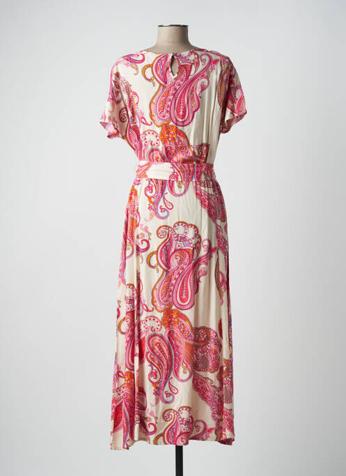 Robe longue rose BETTY BARCLAY pour femme