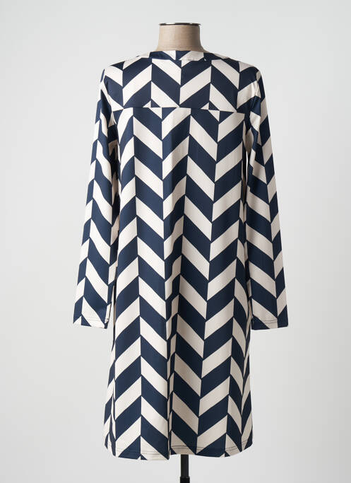 Robe mi-longue bleu STREET ONE pour femme