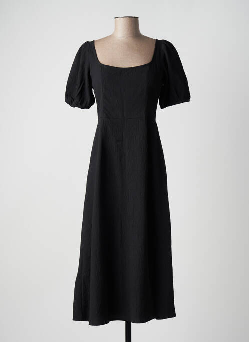Robe mi-longue noir TIFFOSI pour femme