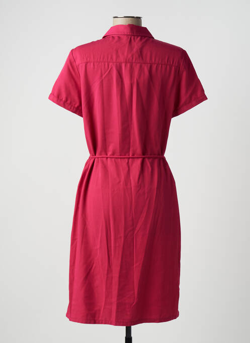 Robe mi-longue rose DIANE LAURY pour femme