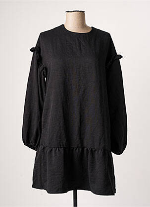 Robe courte manches longues manches longues noir TIFFOSI femme