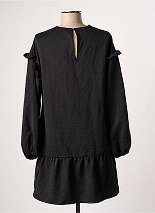 Robe courte manches longues manches longues noir TIFFOSI femme