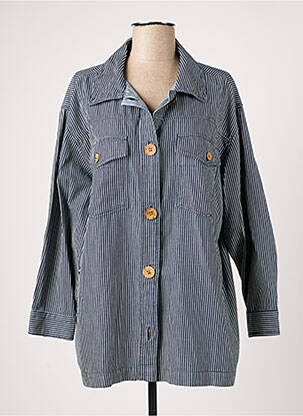 Veste casual poches bleu SKFK femme