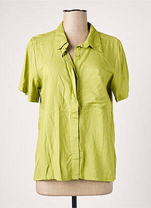 Chemisier poches poitrine manches courtes vert COMPAÑIA FANTASTICA femme