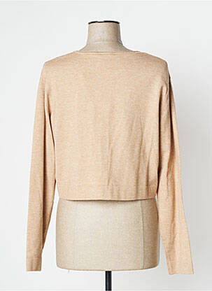 Gilet manches longues fermeture boutonnée sur le devant beige STREET ONE femme