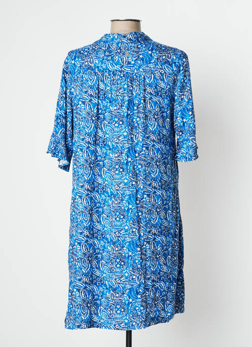 Robe mi-longue bleu LOLA ESPELETA pour femme
