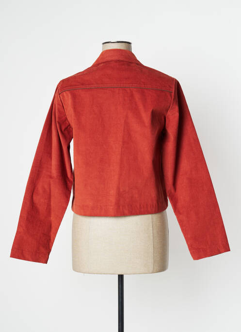 Veste casual orange PRINCESSE NOMADE pour femme