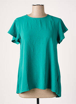 Top manches courtes manches courtes vert TIFFOSI femme