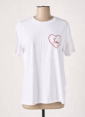T-shirt blanc ADILYNN pour femme seconde vue