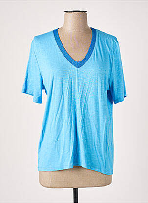 T-shirt bleu ANGE pour femme