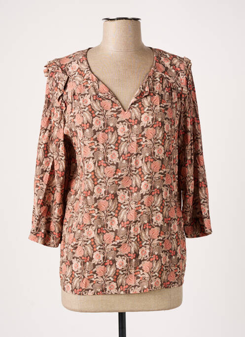 Blouse marron DIANE LAURY pour femme