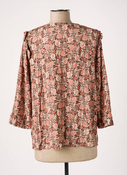 Blouse marron DIANE LAURY pour femme