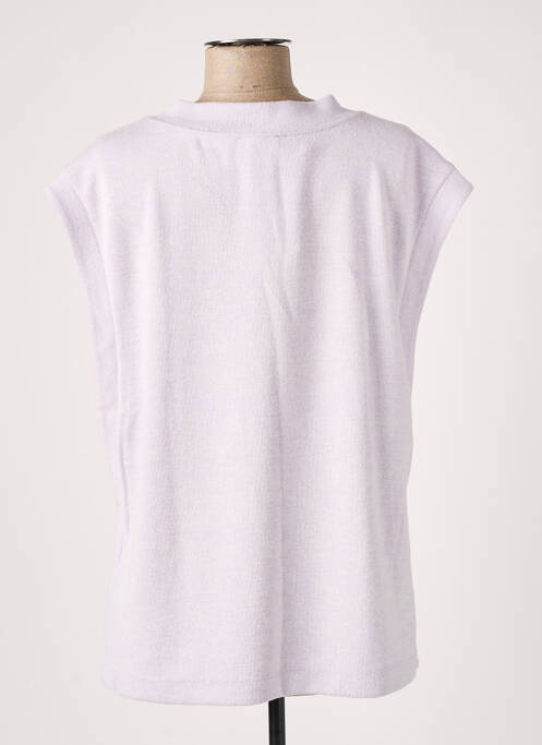 Poncho violet STREET ONE pour femme