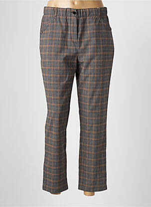 Pantalon 7/8 marron DIANE LAURY femme