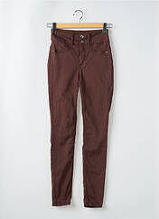 Pantalon slim marron ONE SIZE FILTS ALL pour femme seconde vue