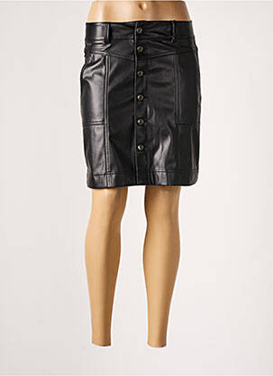 Jupe mi-longue taille normale noir STREET ONE femme