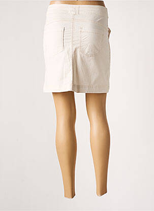 Jupe courte poches beige STREET ONE femme