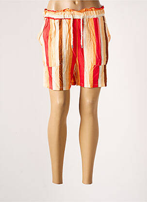 Short taille normale taille normale orange TIFFOSI femme