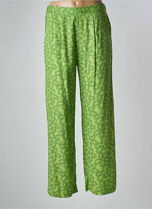 Pantalon large vert COMPAÑIA FANTASTICA femme