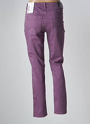 Jeans coupe slim violet STREET ONE femme