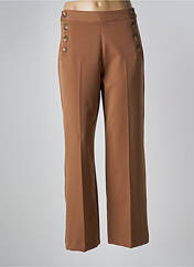 Pantalon droit marron VINTAGE LOOK pour femme seconde vue