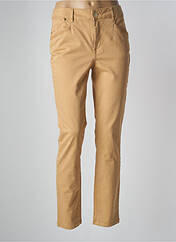 Pantalon slim beige LOLA ESPELETA pour femme seconde vue