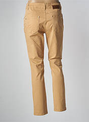 Pantalon slim beige LOLA ESPELETA pour femme seconde vue