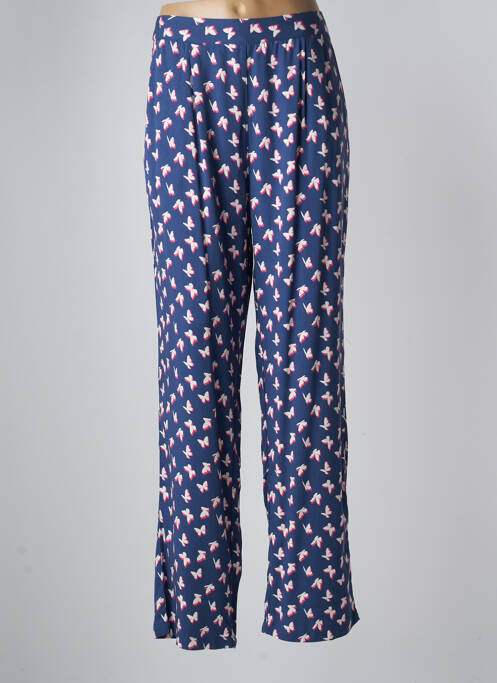 Pantalon droit bleu COMPAÑIA FANTASTICA femme
