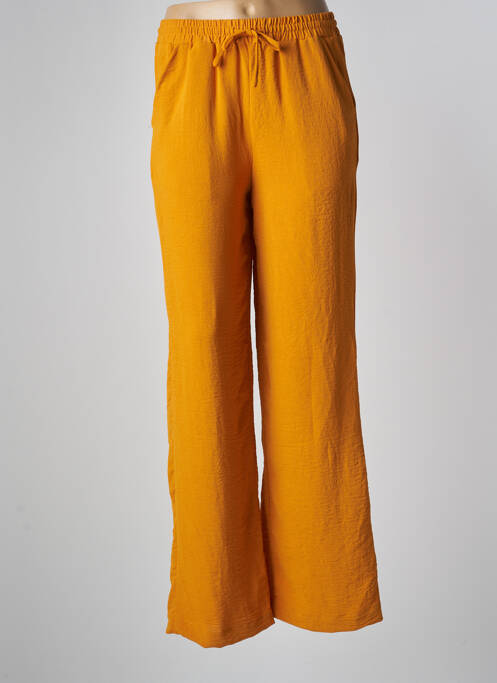 Pantalon droit jaune TIFFOSI pour femme