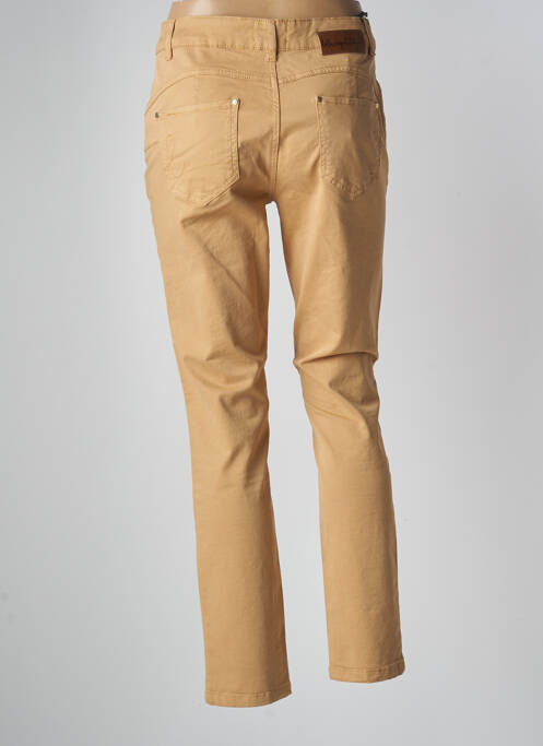 Pantalon slim beige LOLA ESPELETA pour femme