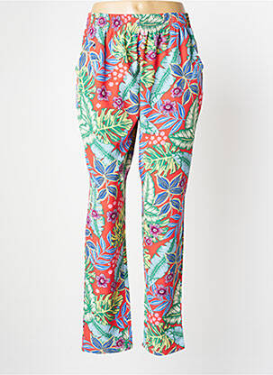 Pantalon droit rouge ROSE POMME femme