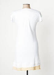 Chemise de nuit blanc ROSE POMME pour femme seconde vue