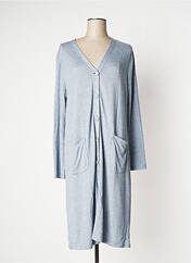 Robe de chambre bleu LINCLALOR pour femme seconde vue
