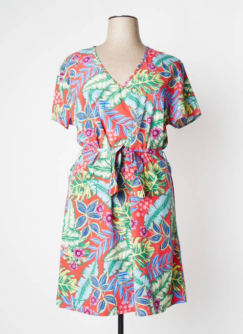 Robe mi-longue rouge ROSE POMME femme