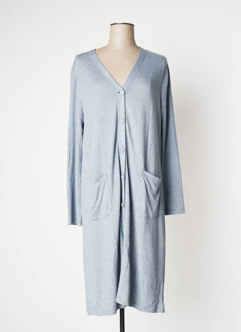 Robe de chambre bleu LINCLALOR pour femme