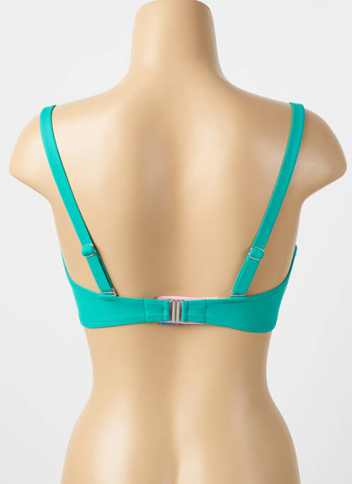 Haut de maillot de bain haut soutien-gorge moulé haut soutien-gorge moulé vert ANTIGEL femme
