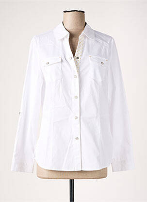 Chemisier blanc FRED SABATIER pour femme
