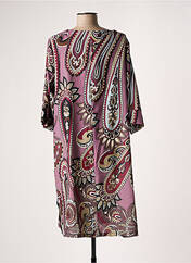 Robe mi-longue violet AN II VITO pour femme seconde vue