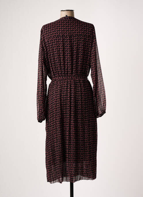 Robe mi-longue noir YEST pour femme