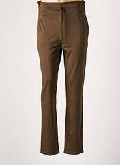 Pantalon slim vert EGO pour femme seconde vue