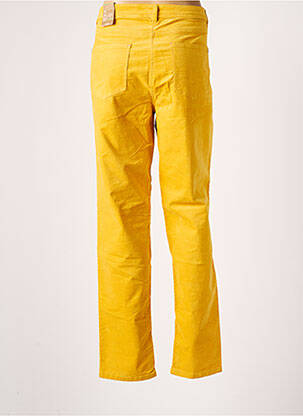 Pantalon slim taille basse taille basse jaune CECIL femme