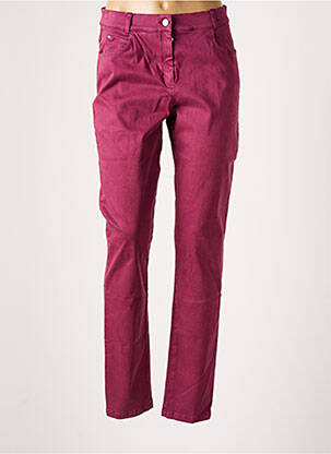 Pantalon slim violet MERI & ESCA pour femme