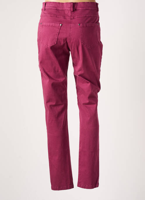 Pantalon slim violet MERI & ESCA pour femme
