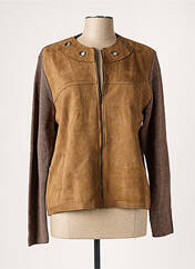 Veste casual marron THE STYLE pour femme seconde vue