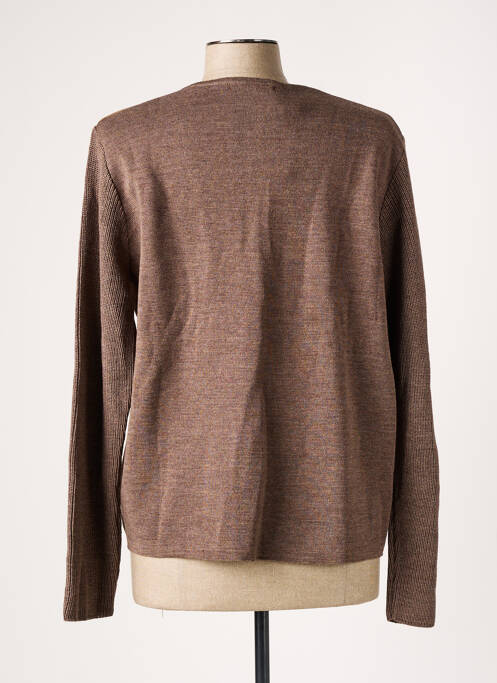 Veste casual marron THE STYLE pour femme