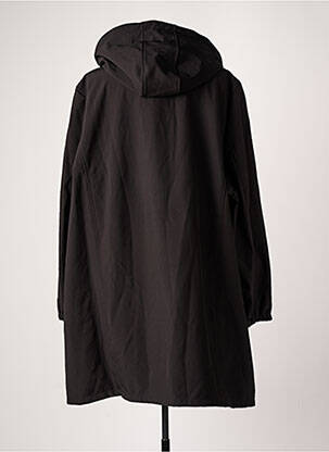 Coupe-vent manches longues a capuche noir YESTA femme